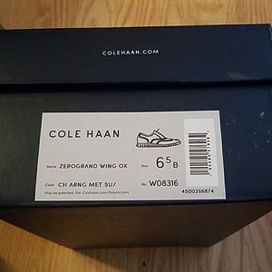 Cole Haan Zerogrand Wing Oxford. NIB
